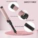 MEGAWISE Pro 1.25" Ceramic Barrel Hair Curling Iron - Fast Heating Anti-Scald Auto Shut Off Includes Clips & Glove - International Shipping Available - Buy Online on GoSupps.com