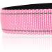 Heele Reflective Dog Collar - Soft Neoprene Padded Nylon for Small to Large Dogs - Pink 26-38cm (1 Pack) - International Shipping Available - Buy Online on GoSupps.com