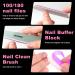 Buy Ywinler Artificial Long Coffin Nail Tips - False Nails with Box Clipper & File for Perfect Manicure - International Shipping Available - Buy Online on GoSupps.com
