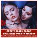 Realistic Fake Blood Spray Kit - Washable Halloween Blood Makeup for Zombie & Vampire Cosplay | Black Stipple Sponge Included - Buy Online on GoSupps.com