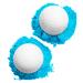 J&M Gender Reveal Golf Ball for Baby Showers and Reveal Parties. All Natural Holi Powder. 2 Pack. Blue