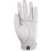 Zero Friction Cabretta Elite Golf Glove 2-Pack with Free Tee Pack - Universal Fit Left Hand, White - Buy Online on GoSupps.com