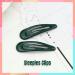 6Pcs 5CM Snap Hair Clips in Bottle Green - School Colours Hair Accessories for Girls & Women - Buy Online on GoSupps.com