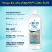 CloSYS Silver Healthy Teeth Mouthwash - Oral Rinse Dental Hygiene Fresh Breath Alcohol-Free pH Balanced Gentle Mint Flavor - 32oz 946 ml (Pack of 1) Healthy Teeth - Buy Online on GoSupps.com