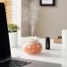 Essential Oil Diffusers & Salt Lamps | YeeQue Lotus Aromatherapy Diffuser - Himalayan Pink Crystal Auto Shut-Off 7 Colors LED Light for Home & Office - Buy Online on GoSupps.com