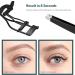Kaasage Eyelash Curler no Pinching eyelids Classical Metal Makeup Curling Tool Contain 5 Silicone Refill Pads and Tweezers Naturally Curled for 5 Seconds Curls Lasting All Day - Buy Online on GoSupps.com