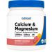 Nutricost Calcium Magnesium Powder (Raspberry Lemonade 60 Servings) - Bone Support Non-GMO Gluten Free (from Calcium Citrate and Magnesium Citrate) Raspberry Lemon 60 Servings (Pack of 1)
