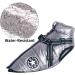 2 in 1 Dog Jacket with Harness for Small Dogs - Warm Outdoor Sports Vest Coat - XXL Silver - Buy Online on GoSupps.com