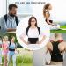 Back Brace Posture Corrector - Adjustable Lumbar Support for Men & Women | Improve Posture & Comfort - Buy Online on GoSupps.com
