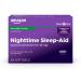 Amazon Basic Care Sleeptime Nighttime Sleep-Aid Softgels Diphenhydramine HCl 25 mg Relieves Occasional Sleeplessness 48 Count 48 Count (Pack of 1)