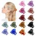 Kavya 14 piece of hair clip women octopus hair clip women small plastic 4 cm hair clips small slipproof hair clip round hair styling accessories for women girl thick thin hair multi-color set-2