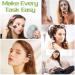 Ailvor 60 Piece Duck Hair Clips Set - Silver Metal Alligator Curl Clips & Comb for DIY Hair Styling - Ideal for Women & Girls - Buy Online on GoSupps.com