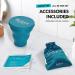 Menstrual Cup Daily Cup All-in-One Set by BOLTEX Medical. Designed for Your Daily Comfort. Includes Steriliser Cup 3 Sport Cup Period Cups: Size S Size M Size L and Storage Bag - Buy Online on GoSupps.com
