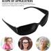 Healifty Pinhole Glasses - 4 Pieces Eye Training Glasses Relaxation & Amblyopia Solutions for Men & Women Black Sport Sunglasses - Buy Online on GoSupps.com