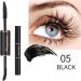 Volumizing Mascara Double Sided Waterproof Mascara for Women Eyelash Makeup Tool Long Lasting for Party Vacation Travel School Business Black - Buy Online on GoSupps.com