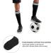 Kids Football Socks - Breathable Sports Training Soccer Socks for Ages 5-12 | 2 Pairs for Boys and Girls | Ideal Gift (Black) - Buy Online on GoSupps.com