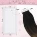 Vlasy Hair Extension Tapes Tabs - 60PCS Double Sided Wig Tape for Human Hair Extensions - Buy Online on GoSupps.com