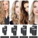 Mabufun Jumbo Hair Rollers Set Hair Rollers Self Grip Curlers For Long Hair No Heat Curlers Heatless Hair Rollers With Clips & Comb 24 Packs (Black 24Pcs) - Buy Online on GoSupps.com