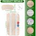 Buy Castor Oil Pack Kit - Leak-Proof Adjustable Size Organic Cotton for Waist & Neck | Flannel Khaki - International Shipping Available - Buy Online on GoSupps.com