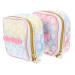 Plafope 2 pieces yarn thorn pocket women tank menstruation pillow bag portable lipstick bags fashionable cosmetic bags.