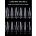 EBANKU 360 PCS Clear Dual Nail Forms System Coffin Nail Mold Tips Acrylic Stiletto Nail Extension Tools for Nail Art Salon Nails Design - Buy Online on GoSupps.com