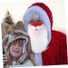 Funny Christmas Multifunction Hood & Bandana | Santa Claus Storm Mask | Winter Party Cap - Buy Online on GoSupps.com