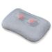 Beurer MG 145 massage cushions back-neck massager for a relaxing Shiatsu massage heat function washable cover 4 massage heads gray 34 x 23 cm |Pack