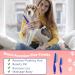 BLMHTWO 2 Pieces Nit Comb Flea Comb for Cats Dandruff Comb Removal Lice Grooming Combs Fine Teeth Comb Blue Cat Comb Set for Removing Float Hair Tear Stain Blue - Buy Online on GoSupps.com
