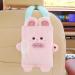 Shakven Plush Car Tissue Holder | Cartoon Animal Tissue Dispenser Holder for SUV Back Seat - Car Headrest Tissue Organizer Boxes for SUV RV Convertible Car Pink - Buy Online on GoSupps.com
