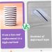 20 Sheets Eyelash Adhesive Strips 2 Boxes Self Adhesive No Glue Apply Strip Lash Glue Reusable Lash Adhesive Strips for Fake Eyelashe Gentle and Non-irritating Easy to Remove and Wear Replacem - Buy Online on GoSupps.com