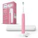 PHILIPS Sonicare Electric Toothbrush DiamondClean, Rechargeable Electric Tooth Brush with Pressure Sensor, Sonic Electronic Toothbrush, Travel Case, Pink