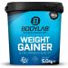 BODYLAB24 Weight Gainer Haselnuss-Kocao 5kg the ideal shake for the next mass phase with carbohydrates fiber and more than 20% protein per portion enriched with creatine