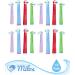 Milos Electric Toothbrush Replacement Heads for Kids - Pack of 16 Extra Soft Bristles - Oral B Compatible - Fits Braun Electric Brushes - Refill for Vitality, Precision, Triumph - 16 Count - Buy Online on GoSupps.com