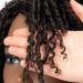 8 inch Short Dreadlock Wig for Black Women - Afro Curly Twist Synthetic Wig - Heat Resistant Faux Locs Braids - 1B Natural Black - Buy Online on GoSupps.com