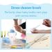 Bailinks Silicone bottle brush Straw Cleaner Brush Cleaning Brush KIt Silicane Cleaner Combo with Long Handle for Cleaning Baby Bottle Straw 2 pieces (blue) - Buy Online on GoSupps.com