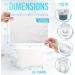 JJ CARE Bedside Commode Liners - Pack of 30 Disposable Toilet Bags with Absorbent Pads - Portable & Convenient Adult Commode Liners - Buy Online on GoSupps.com