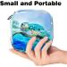 Eco-Friendly Menstruation Pad Bag with Zipper | Stylish Napkin & Tampon Organizer for Women & Girls - Sea Turtle Design - Buy Online on GoSupps.com