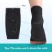 Buy Achilles Tendon Heel Protector - Compression Padded Sleeve Socks | Promifun Premium Gel Socks for Haglunds Bump Bursitis Tendonitis - Black X-Large - Buy Online on GoSupps.com