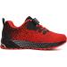 KUBUA Kids Sneakers for Boys Girls | Lightweight Breathable Sport Shoes | Red - Size 1 Big Kid - Buy Online on GoSupps.com