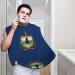 Vermont State Flag Beard Bib Apron - Ultimate Hair Catcher for Men | Black Beard Cape for Shaving & Trimming - Buy Online on GoSupps.com