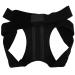 Back Brace Posture Corrector | Adjustable Lightweight Neoprene Support Belt for Men & Women | Improve Posture & Alleviate Back Pain - Buy Online on GoSupps.com
