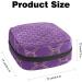 Anna Cowper Gold Mermaid Purple Sanitary Napkin & Menstruation Cup Storage Bag - Portable Period Bags for Women & Teens | Multi-Color - Buy Online on GoSupps.com