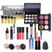 All In One Makeup Kit Full Kit 29Pcs Multi-purpose Makeup Kit Makeup Gift Set for Women Beginners Makeup Essential Starter Kit Lip Gloss Concealer Foundation Eyeshadow Palette Makeup Brush KIT007#