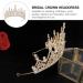 Minkissy Baroque Wedding Crown | Bridal Crystal Headpiece | Elegant Princess Hair Accessories - Buy Online on GoSupps.com