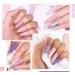 Gel Nail Polish Set - 6 Glitter Shades for DIY Nail Art | Soak Off UV/LED | Valentine's Day Gift - Buy Online on GoSupps.com