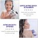 2 Pieces African Exfoliating Net Bath Sponge - Long Back Scrubber for Smooth Skin | Daily Use & Stocking Stuffer (Blue Black - Buy Online on GoSupps.com