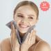 Bamboo Wash Cloths 10x10 Inch - Set of 24 | Facial Cleansing & Makeup Remover Cloths for Sensitive Skin | Gentle Face Towel for Baby & Adult | Grey - Buy Online on GoSupps.com