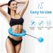 Infinity Hoop Weighted Hula Hoop for Adult Weight Loss - Adjustable Smart Hula Hoop for Abdomen Fitness - Non-Fall Auto Spinning Ball Hoop - Blue - Buy Online on GoSupps.com
