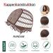 Testar 18 Inch Brown Wigs for Black Women | Glue-Free Shoulder Length Wigs for Daily Use & Parties - Buy Online on GoSupps.com