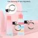 Beautyflier Minimalist Lip Balm Holder Keychain - Geometry Design - Buy Online on GoSupps.com
